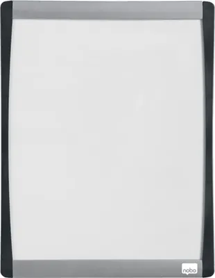 Imagen del producto de nobo 1903778: Pizarra blanca con marco curvo, (ancho) 215 x (alto) 280 mm