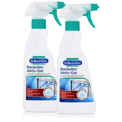 Produktbild von Dr. Beckmann Backofen Aktiv-Gel 375 ml - Kraftvoll gegen Eingebranntes (2er Pac