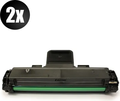 Produktbild von 2x Eurotone Toner Alternative für Samsung MLT-D1082S Black Schwarz