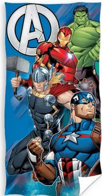 Immagine prodotto di Telo mare 70x140 AVANGERS MARVEL cotone