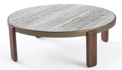 Immagine prodotto di Tavolino rotondo, stile elegante, ideale per il soggiorno, mobile