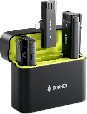 Obrázok produktu pre Donner VPM10 - klopový mikrofón pre iOS zariadenia