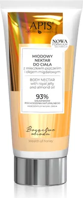 Produktbild von Apis Wealth of Honey Moisturizing Body Nectar with Royal Jelly and Almond Oil 200ml