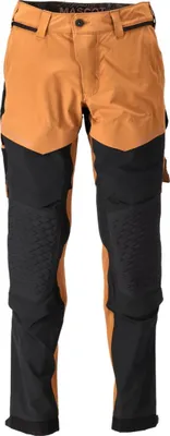 Immagine prodotto di Pantaloni con tasche al ginocchio marrone/nero, taglia 90 C52 MASCOT 22279-605-5409