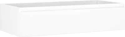 Produktbild von Mexen Orio Badezimmerschrank für Waschbecken 100 cm, 1 Schublade, weiß matt - 91A10-10023-1-BF01