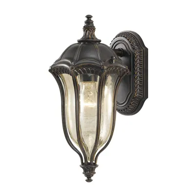 Produktbild von Elstead Baton Rouge Außen-Wandleuchte E27 Walnuss IP44 5024005702702