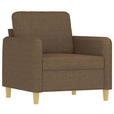 Image de Fauteuil Marron 60 cm Tissu