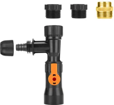 Produktbild von Wasserwechsler für Aquarien, Siphon-Staubsauger für Aquarien, Schnellwasserwechsler für Aquarien mit 2 Wasserhahnadaptern für schnellen Wasserwechsel im Aquarium