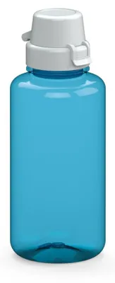 Obrázek produktu pro Láhev "School" o objemu 700 ml - Robustní láhev z materiálu Tritan - pohodlně se drží - ideální pro každodenní použití - průsvitně modrá/bílá