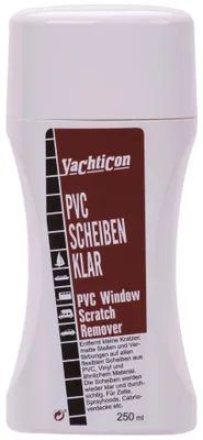 Zdjęcie produktu dla Czyszczenie PVC, płyn do czyszczenia PVC, środek do czyszczenia PVC, YACHTICON PVC Scheiben Klar 250 ml