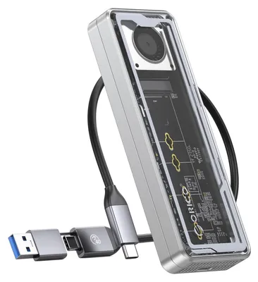 Image de Boîtier externe pour SSD M.2 NVMe avec ventilateur