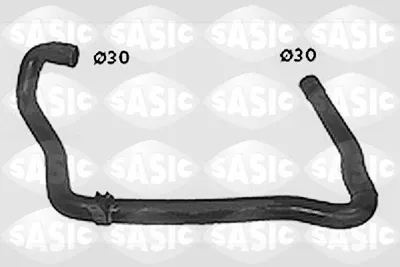 Zdjęcie produktu dla Przewód Chłodnicy Peugeot 106 1,1-1,6 96- Dolny