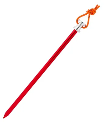 Produktbild von Zeltpfahl, langlebig, 23 cm lang, Aluminiumlegierung, leicht zu durchdringen, leichter, stabiler Boden für Campingzelt-Überdachung