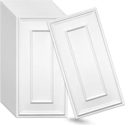 Produktbild von Verdico | 3D Wandpaneele Polystyrol - Weiß - 100x50 Cm - 20 Stück - Innendekoration - 10 m2