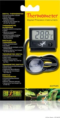 Produktbild von Exo Terra LED Thermometer mit Messfühler