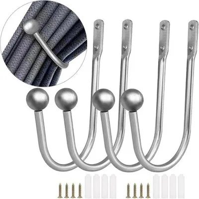 Produktbild von Famanu Halbrunde Halter für Pflanzen - Silber