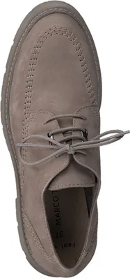 Produktbild von MARCO TOZZI Damen Halbschuh Schnürschuh Bulky Sohle Profil Leder 2-23742-29, Größe:39 EU, Farbe:Braun
