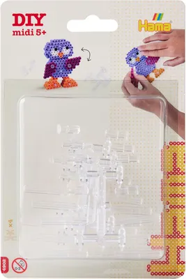 Obrázok produktu pre Hama Beads 4902, Detská remeselná súprava, 5 rok / roky, PVC, Viacfarebný, 4 kusov