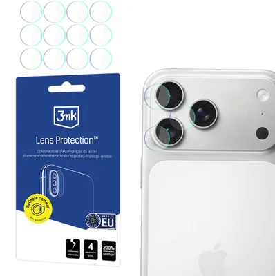 Produktbild von Objektivschutz für iPhone 18 Pro Max / 18 Pro, 3mk Lens Protection, 4 Sätze