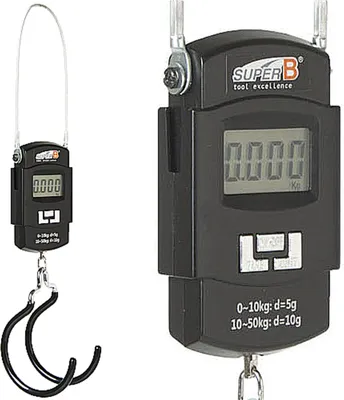 Obrázok produktu pre Digitálna váha SUPER B Hook pre bicykle, rámy a komponenty