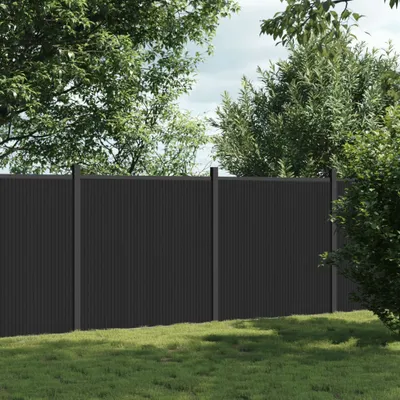 Immagine prodotto di Maison Exclusive - Elemento di recinzione grigio 353x186 cm in WPC