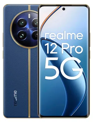 Produktbild von realme 12 Pro, 17 cm (6.7"), 8 GB, 256 GB, 50 MP, Android 14, Blau
