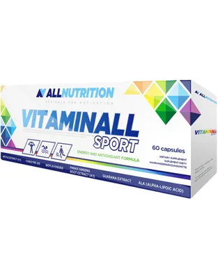 Obrázok produktu pre ALLNUTRITION VitaminALL Sport 60 kapsl / Multivitamny / Komplex vitamnov, minerlov a antioxidantov na zvenie energie