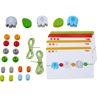 Produktbild von HABA Game Elephants, 3 Jahr(e), Karton, Polyamid, Mehrfarbig
