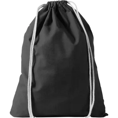 Produktbild von Bullet Oregon Baumwolle Turnbeutel PF1345 (44 x 33 cm) (Schwarz)