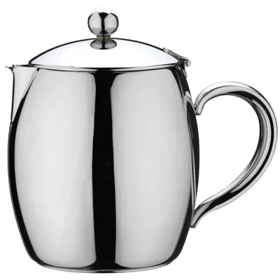 Thermische Teekanne 1,4 l, 14 Tassen, isoliert, Edelstahl, abnehmbarer Sieb