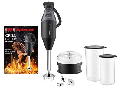 Produktbild von ESGE Stabmixer M 200 BBQ 200 W Rezeptbuch Zauberstab
