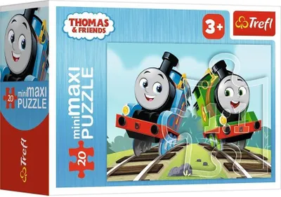 Zdjęcie produktu dla Puzzle 20 miniMaxi Z Tomkiem jest wesoło 3 TREFL