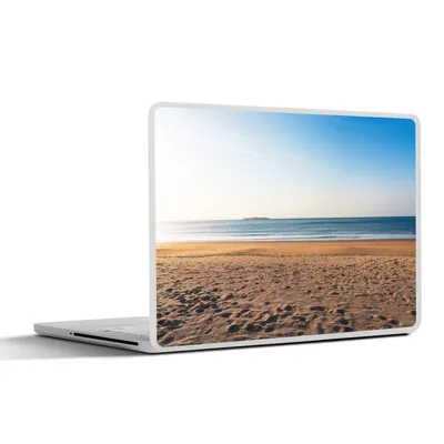 Produktbild von MuchoWow® Laptop Aufkleber Sticker Cover Strand - Licht - Sommer 36.5x27.5 cm - Laptop-Sticker