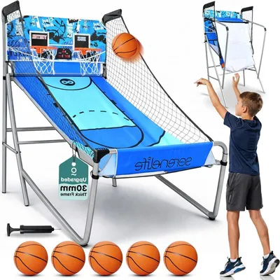 Produktbild von Indoor-Basketballmaschine – Basketballspiel – Basketballspielgerät – Arcade-Basketball – Basketballautomat