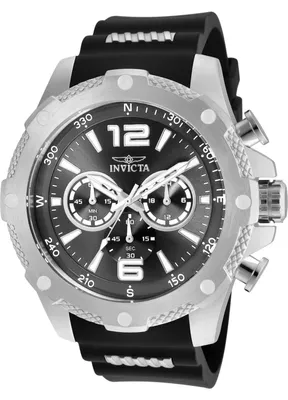 Obrázok produktu pre Invicta I-Force 19656 Pánske Hodinky - Quartz Hnacie - Nerezová Oceľ s Šedým Ciferníkom - 50 mm
