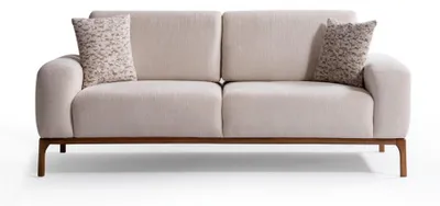Obrázek produktu pro Elegantní dvoumístná pohovka Elegantní sedací nábytek Pohovka do obývacího pokoje Čalouněný nábytek