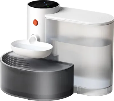 Produktbild von Wasserbrunnen, Automatische Selbstauffüllung, Keine Filter erforderlich, ABS-Schüssel, 3L