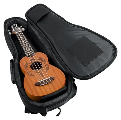 Obrázek produktu pro Gator Cases GB-4G-UKE SOP, pevné pouzdro, černé, nylon, guma, černé, ukulele