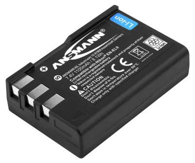 Produktbild von ANSMANN 5044133/05 A-NIK EN EL 9 Li-Ion Digicam Akku 7,4V/1100 mAh für Nikon