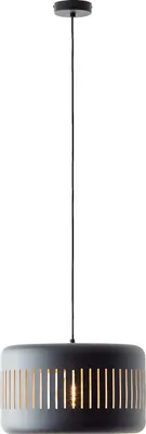 Produktbild von Hängelampe, 120 cm Höhe, Ø 38 cm, E27, max. 60 W, Metall