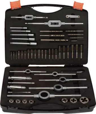 Produktbild von Projahn Gewinde Schneidzeug Satz HSS-G 51-tlg. M3-M12