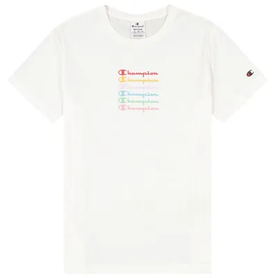 Imagen del producto de Camiseta de mujer Champion, manga corta y cuello redondo, talla S
