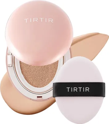 Productafbeelding van TIRTIR - Mask Fit All Cover Cushion 21C Cool Ivory 18g - Een full-coverage foundation in een compact formaat