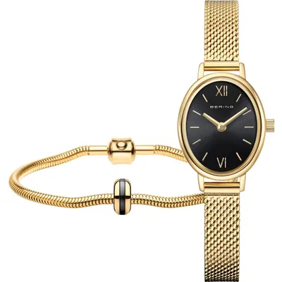Produktbild von Bering Damenuhr Classic 11020-332-GWP im Set mit Armband