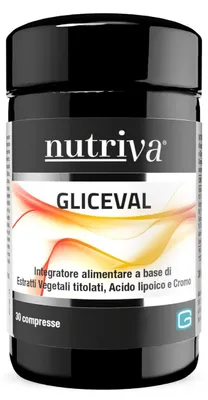 Produktbild von NUTRIVA GLICEVAL, 30 Tabletten