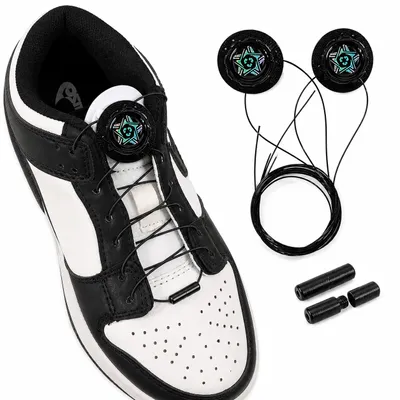 Obrázek produktu pro INF Elastické tkaničky bez zavazování Černá