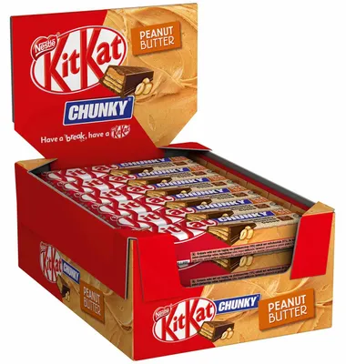 Produktbild von KitKat Chunky Peanut Butter 24x42g