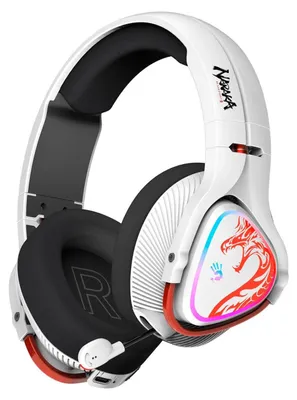 Zdjęcie produktu dla Casti Gaming A4TECH Bloody MR720 Naraka, RGB, Bluetooth + USB, Alb