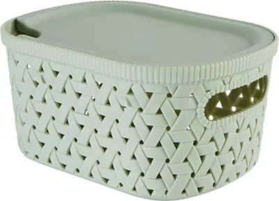 Produktbild von Korb "tressy" aus kunststoff salbei 2,3l - 5 five simply smart
