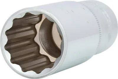 Obrázek produktu pro KS Tools 917.1271, Socket, 1/2", Metrický, 1 hlava/hlavy, 22 mm, Chrom Vanadová ocel